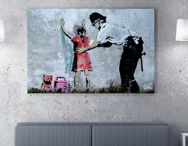Wallity WY39 Arte de Banksy 50 x 70 cm